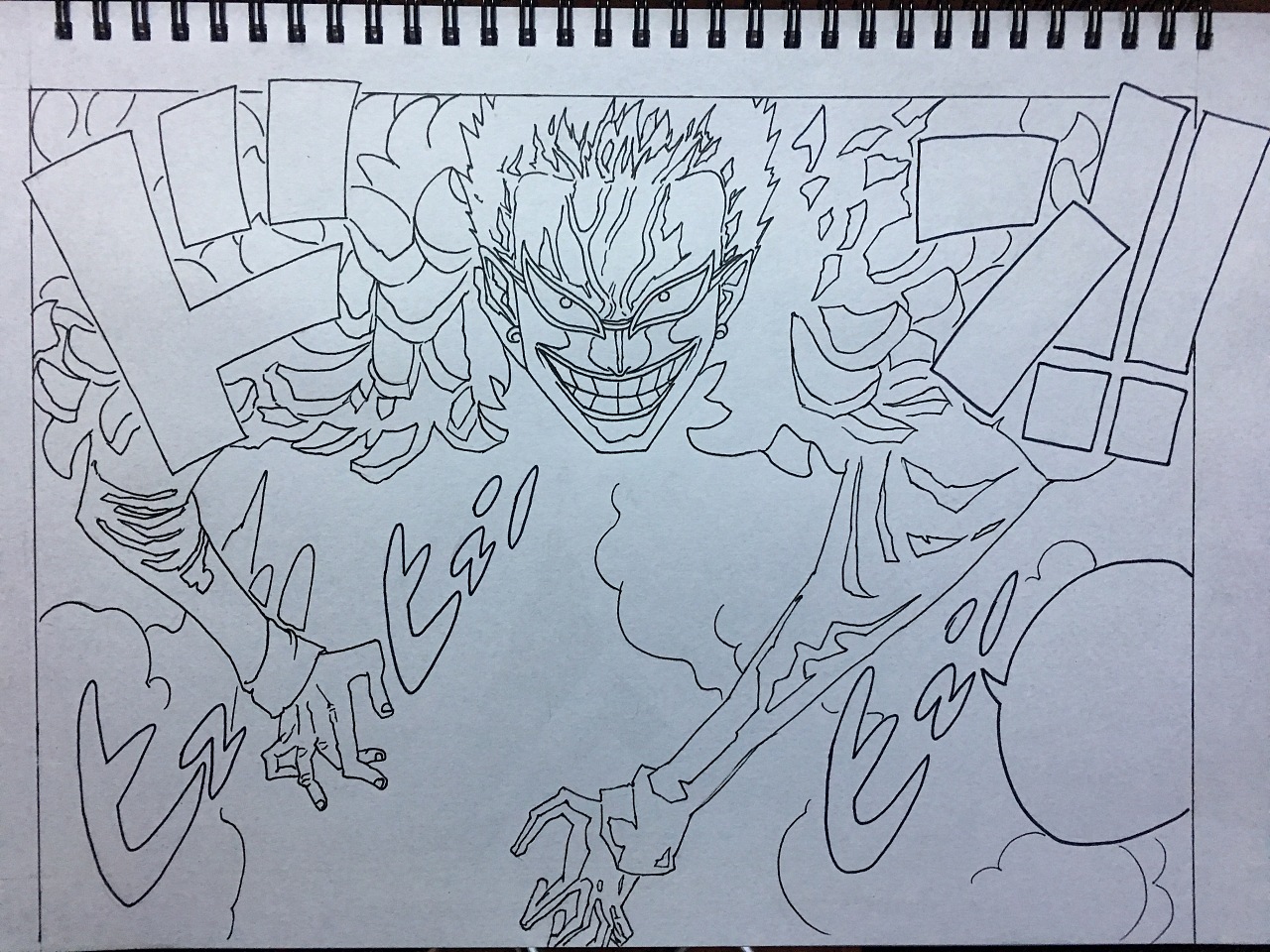 手绘漫画分镜多佛朗明戈