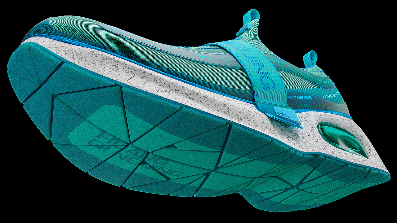 blender&cycles渲染跑鞋