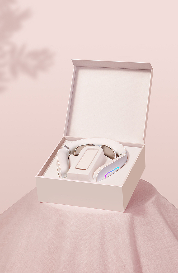 女士颈椎按摩仪-产品拍摄、修图