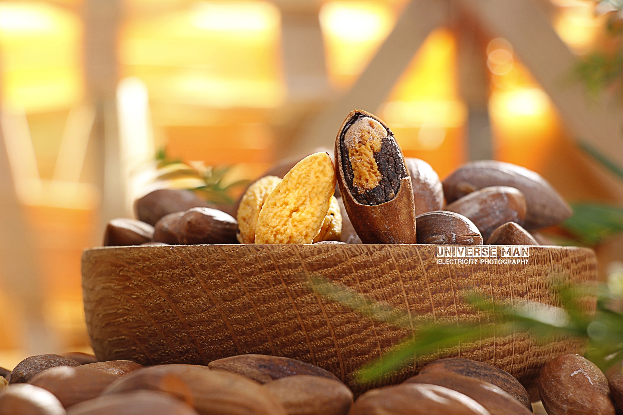 食品 坚果 宇宙人视觉定制 海报 淘宝摄影 香榧 美食 包装