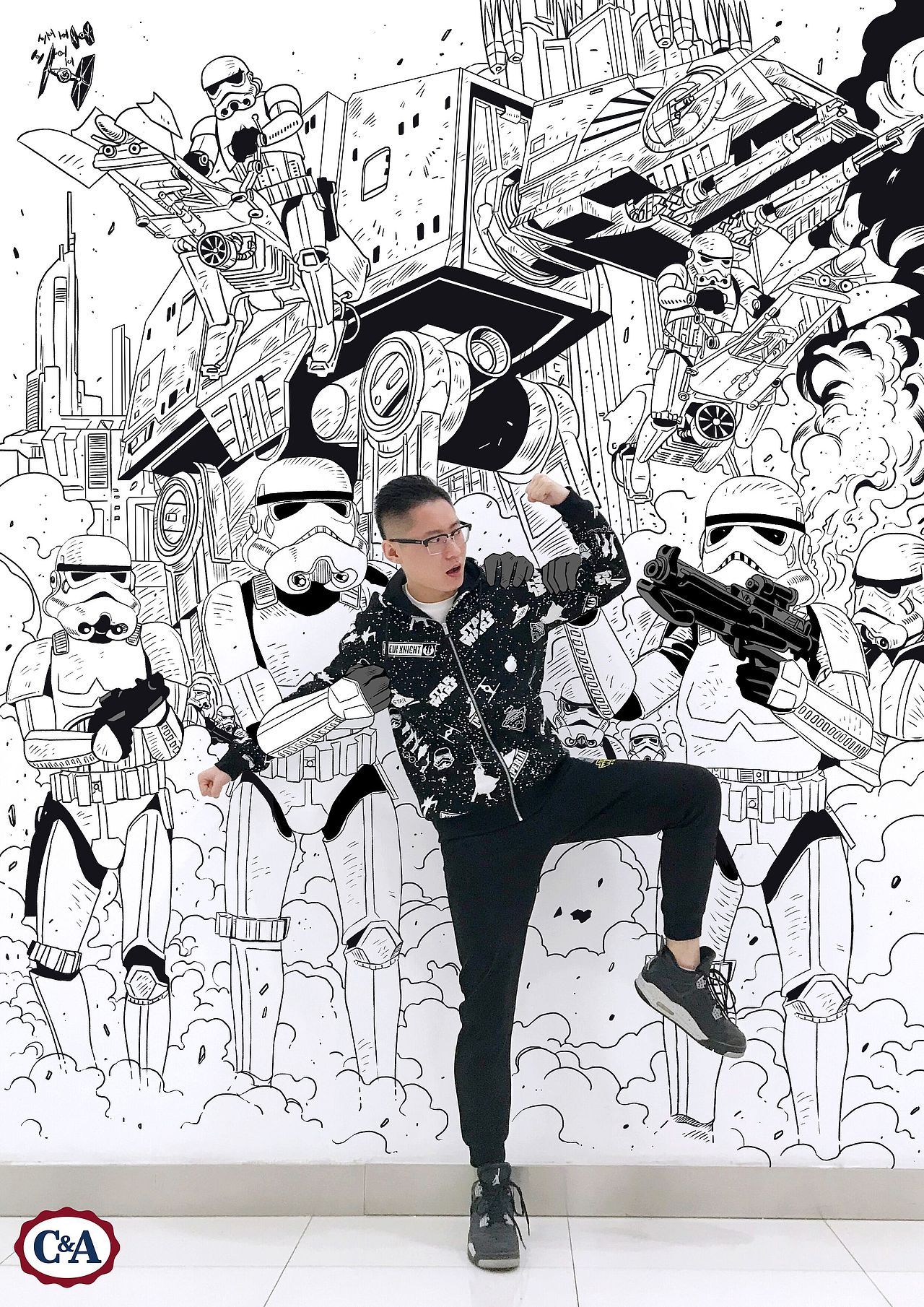 C&A星战创意插画