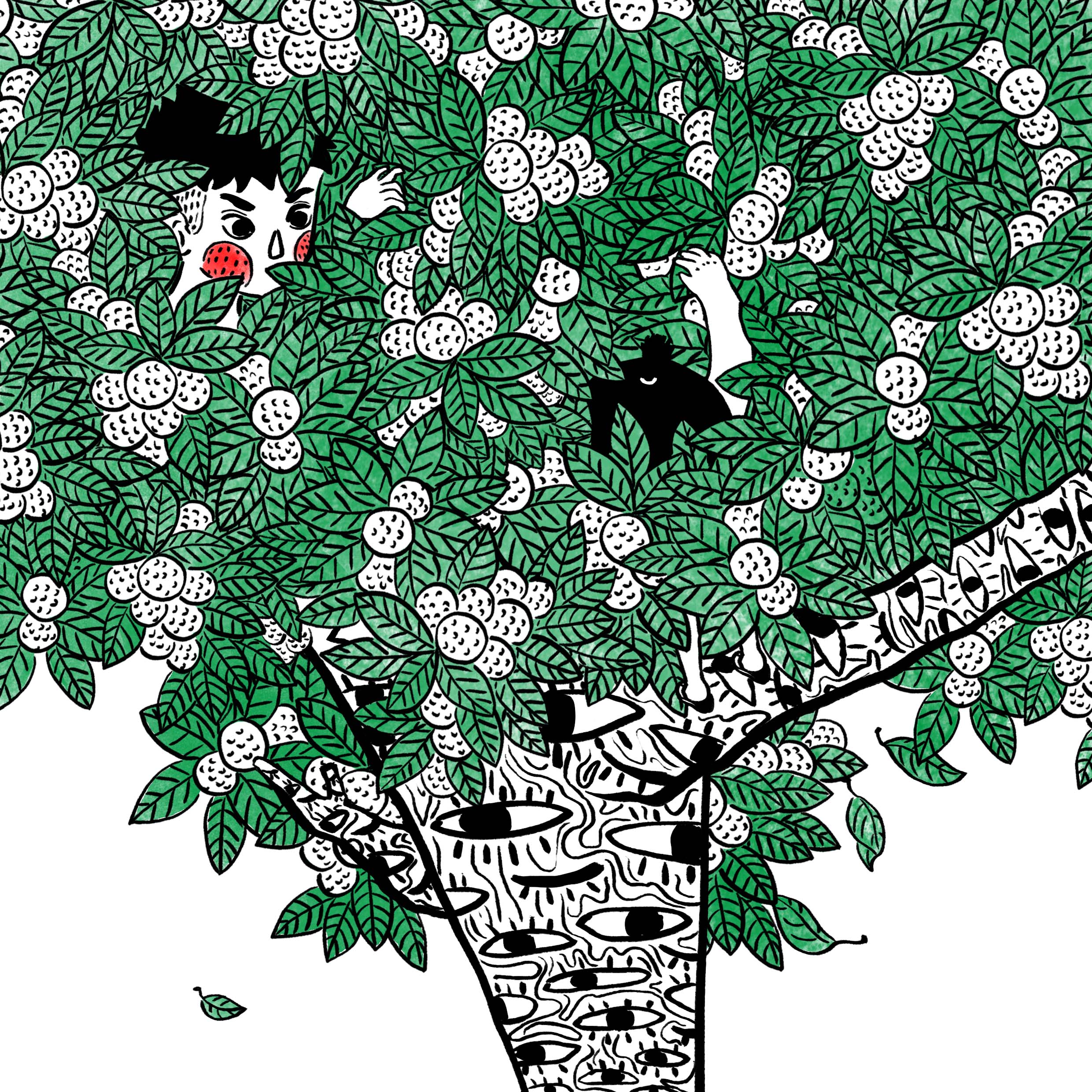 荔枝树动画图片