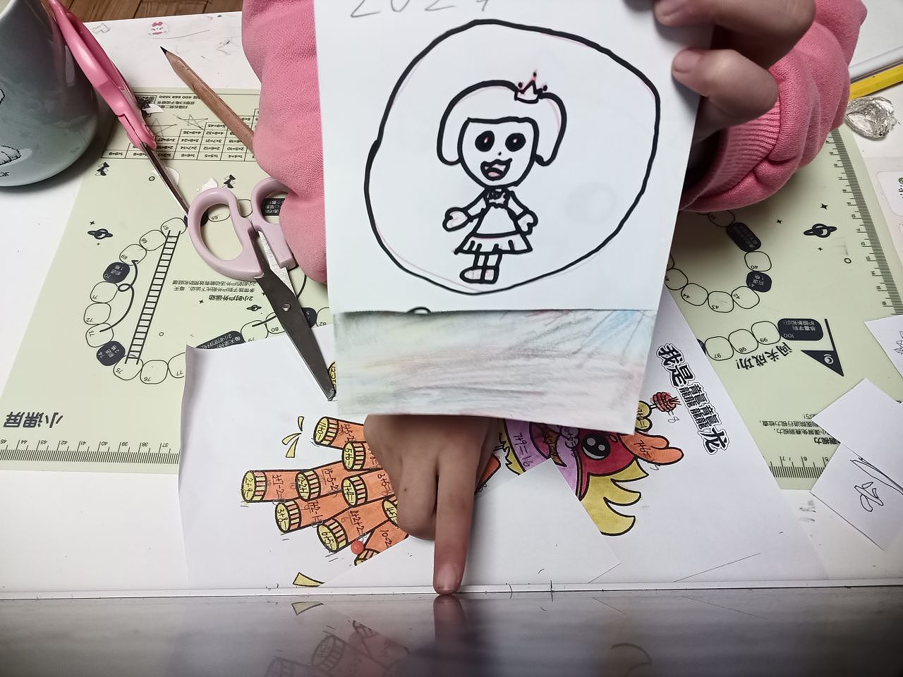 我爱画画（图ZMzYxMDM1NDQ4） - 儿童插画 - 站酷设计师Z641242998原创素材 - 站酷ZCOOL