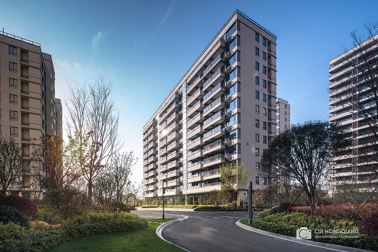 住宅地产大区建筑摄影 | 宁波绿地铭庐公馆
