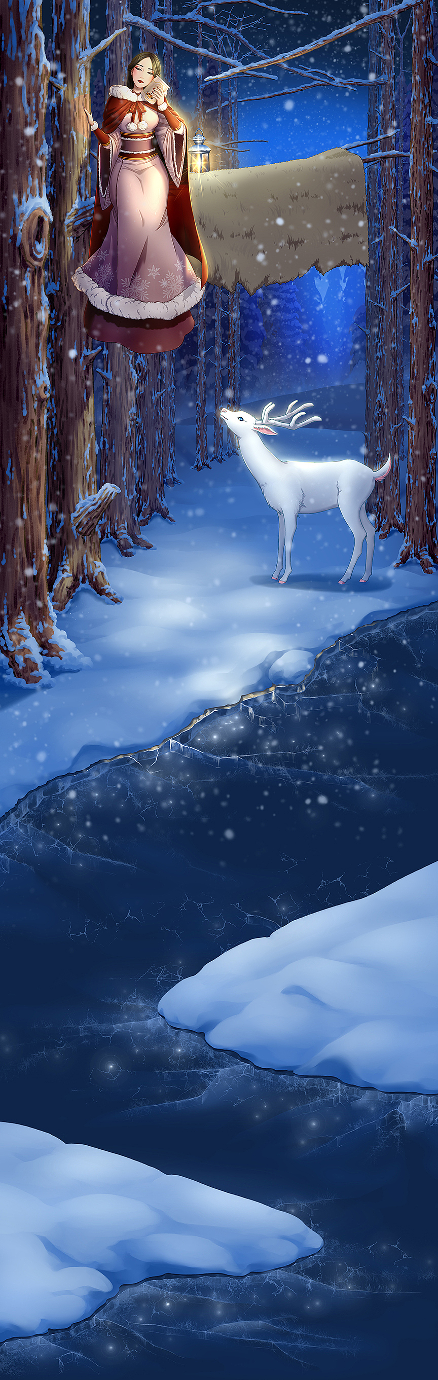 百颐年 17页面 电商插画（图ZMTQ2MTM5OTMy） - 商业插画 - 站酷设计师月白0222原创素材 - 站酷ZCOOL