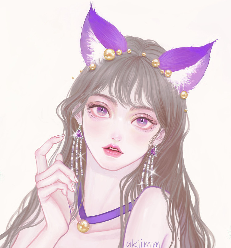 狐女|插画|商业插画|ukiimm - 原创作品 - 站酷 (zcool)