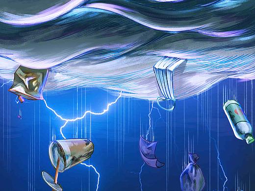 《七众》系列漫画——垃圾雨（个人主页-ZNTMzMjk3MjQ=） - 短篇/格漫 - 站酷设计师LIZTAO阿涛原创素材 - 站酷ZCOOL