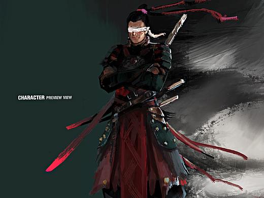 武士速写（个人主页-ZNDM0MjM5NDA=） - 概念设定 - 站酷设计师Alias宁原创素材 - 站酷ZCOOL