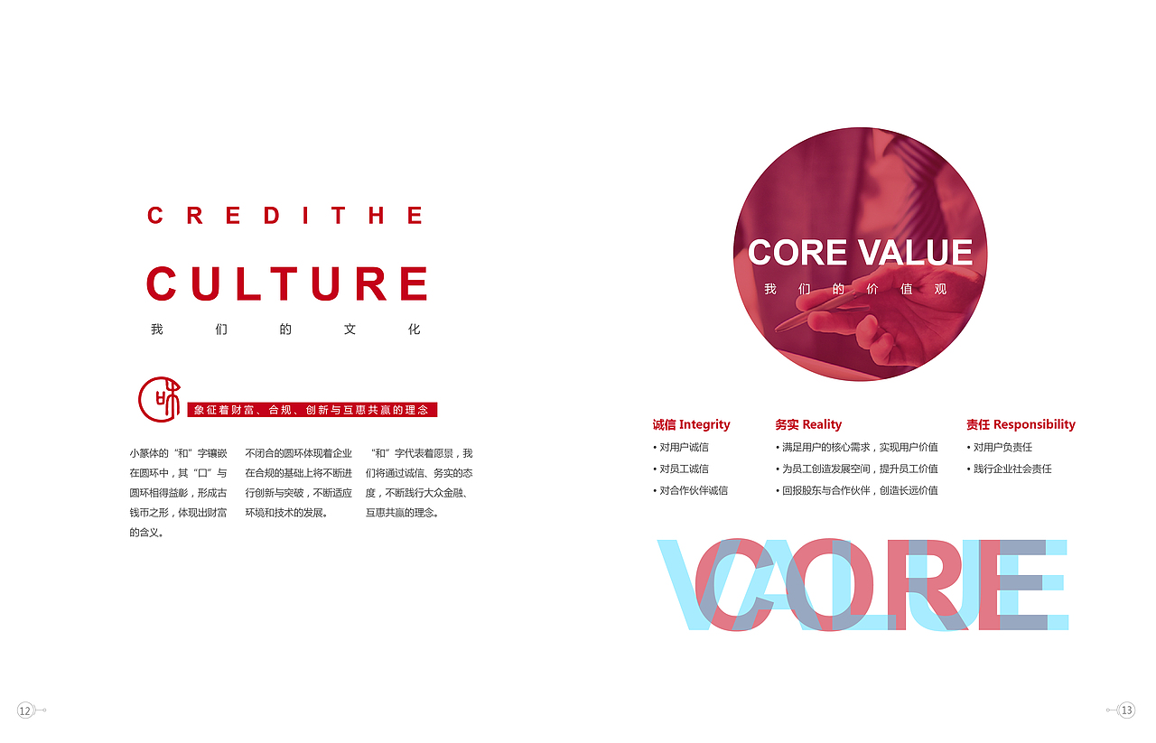 和信财富宣传册