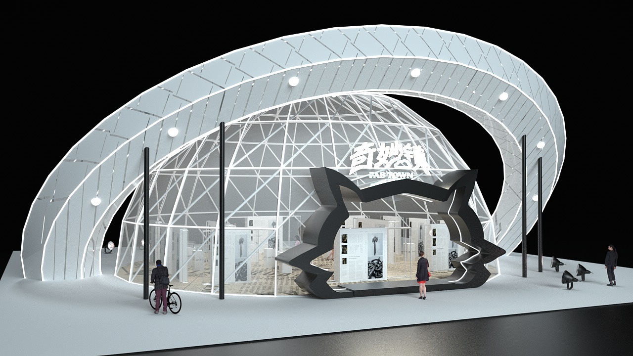 大学生毕业设计展厅设计（图ZMjUzMDIwMTgw） - 展陈设计 - 站酷设计师良秀原创素材 - 站酷ZCOOL