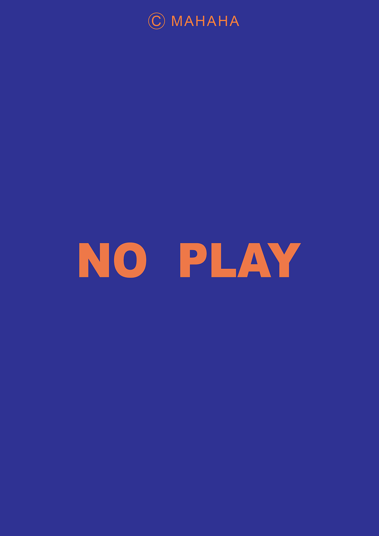 NO PLAY（图ZMTAzMzMzMDU2） - 其他平面 - 站酷设计师睢赟原创素材 - 站酷ZCOOL