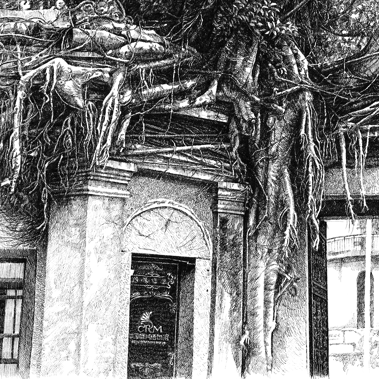 黄荣远堂门楼（图ZMTgwOTU1OTEy） - 绘画 - 站酷设计师ohwa俊桦原创素材 - 站酷ZCOOL