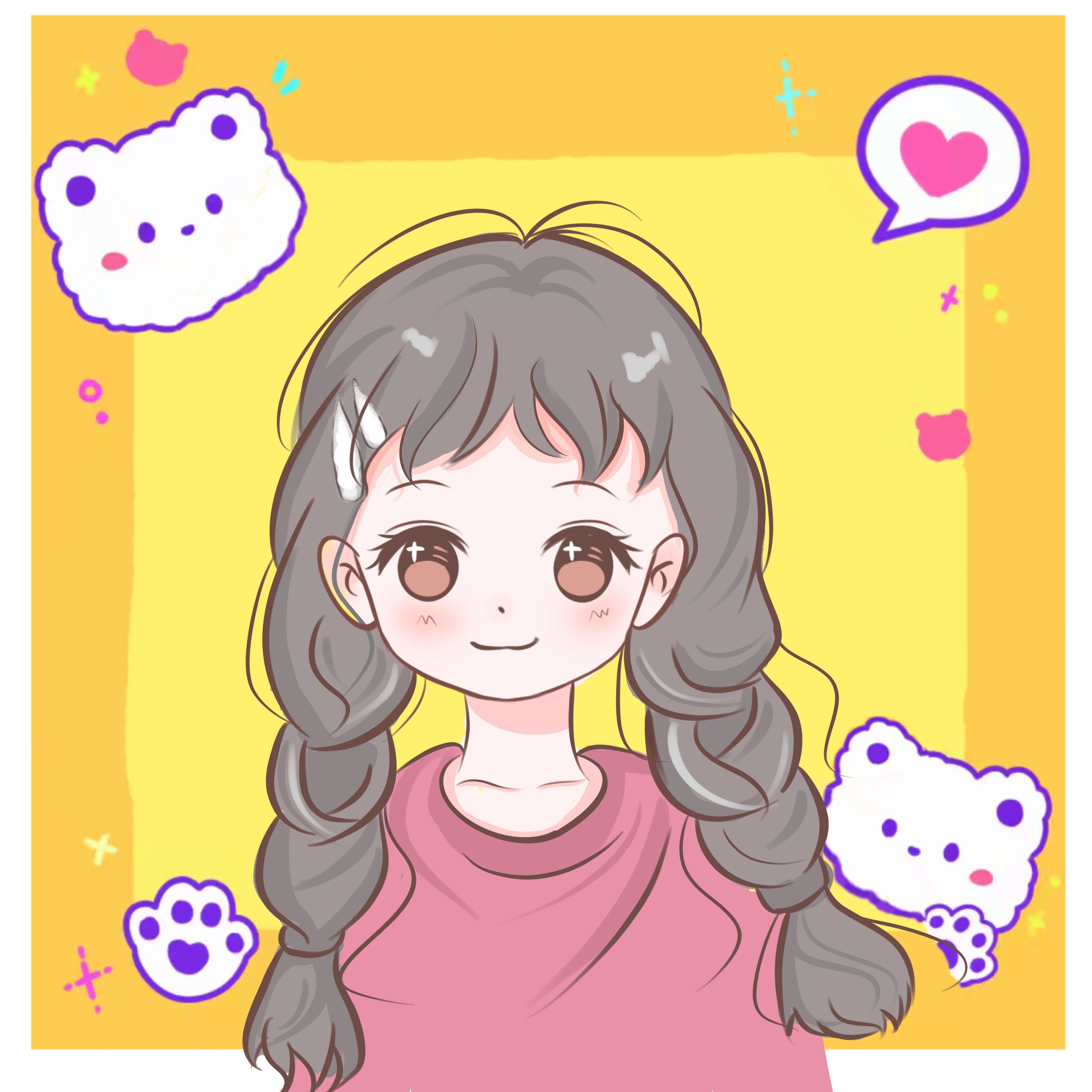 q版头像|平面|图案|z17142156 - 原创作品 - 站酷 (zcool)