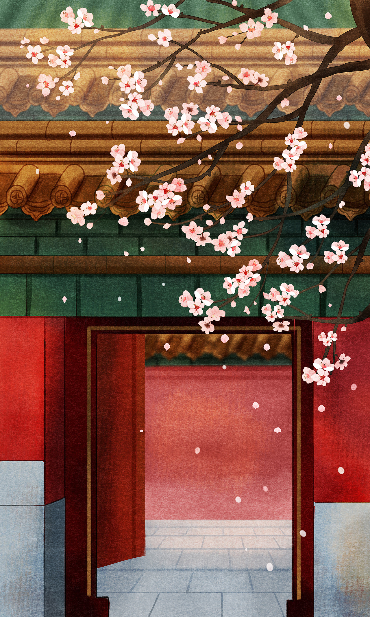 花园,共赴极润世界四季女神文化传承两款茶叶详情页古风24节气(未完