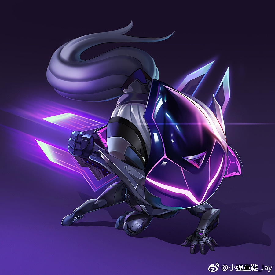 LOL同人 源计划系列----薇恩 源计划----蔚（图ZMTAyNTgwMTQw） - 游戏原画 - 站酷设计师小强童鞋原创素材 - 站酷ZCOOL