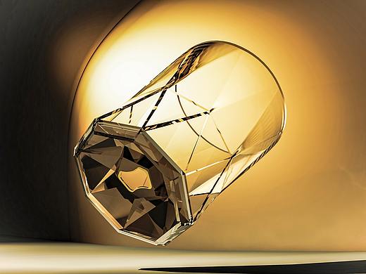 可以打开瓶盖的酒杯