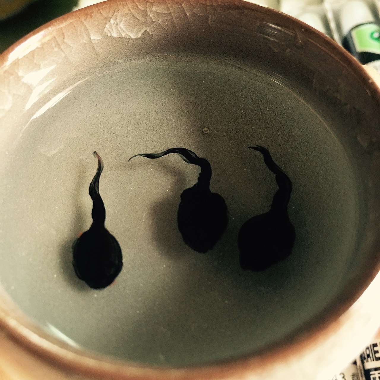 树脂画 蝌蚪（图ZMTkyNDI1NzA0） - 绘画 - 站酷设计师Jerry田野原创素材 - 站酷ZCOOL