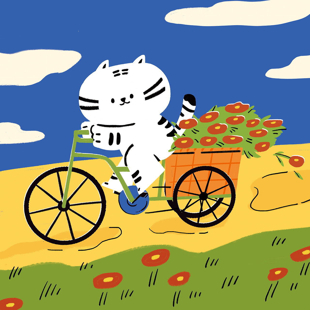 2022日历插画（图ZMjk0NjQ1NDA4） - 商业插画 - 站酷设计师FFFBIRD原创素材 - 站酷ZCOOL