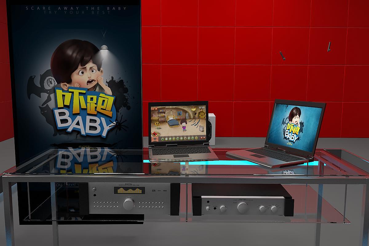 吓跑BABY、游戏设计（图ZMjAwNDk2MjA=） - 游戏UI - 站酷设计师mijiu666原创素材 - 站酷ZCOOL