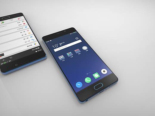 犀牛建模 keyshot渲染练习 魅蓝note6