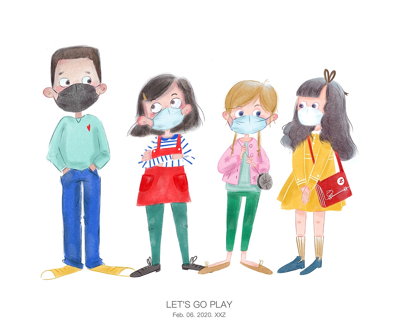 #Let's go play#原创系列（图ZMTk0OTYwNDMy） - 创作习作 - 站酷设计师嘟噜嘟噜智原创素材 - 站酷ZCOOL