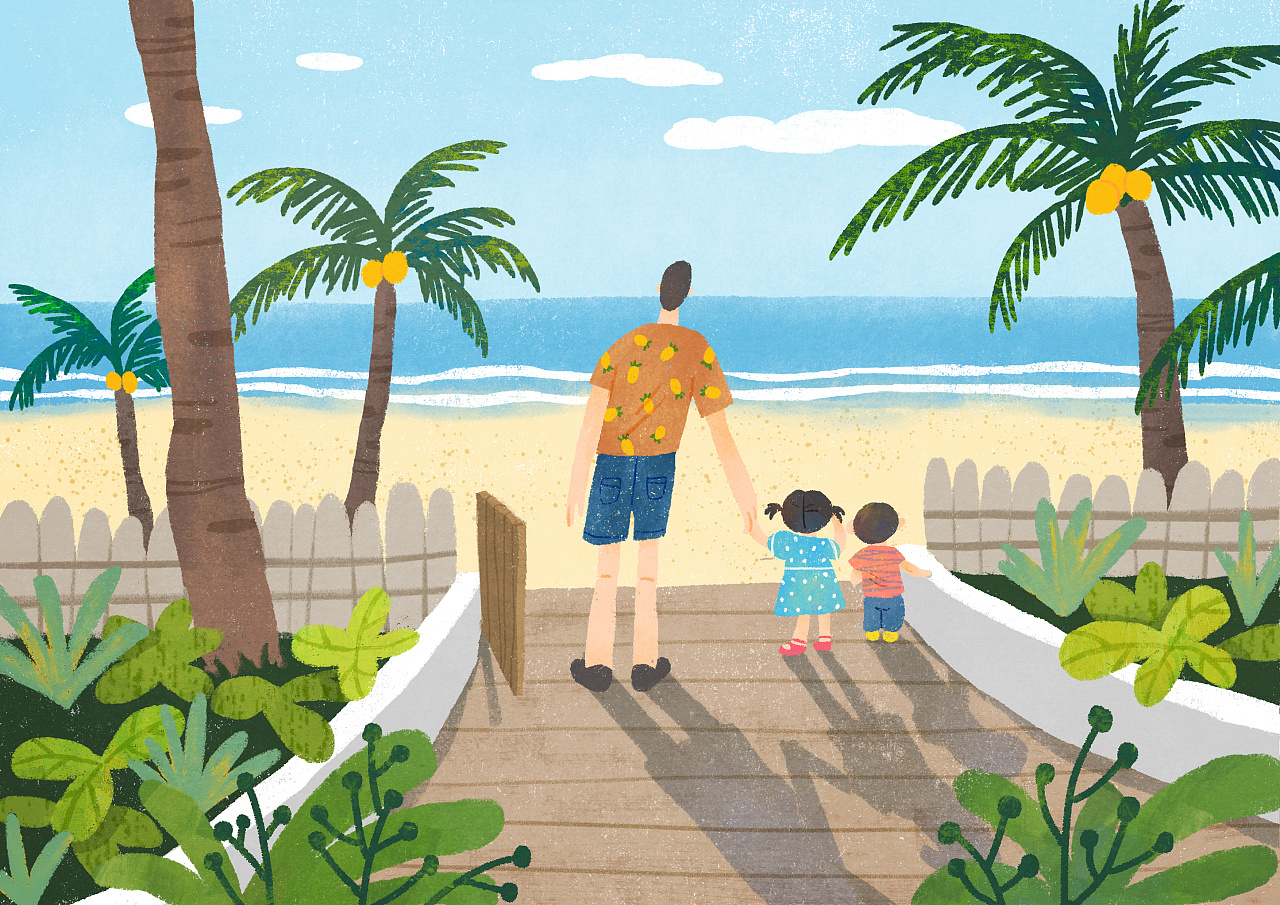 普吉岛游记|插画|创作习作|豆丁洋 - 原创作品 - 站酷 (zcool)