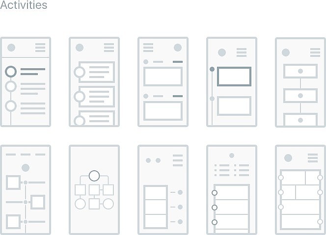 各种APP布局（图ZNjcwNjY4MDg=） - APP界面 - 站酷设计师糖豆君原创素材 - 站酷ZCOOL