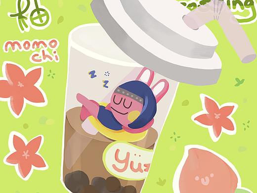 momochi的桃子茶（个人主页-ZNTA2MDMyNzY=） - 创作习作 - 站酷设计师嗨柚柚柚子原创素材 - 站酷ZCOOL