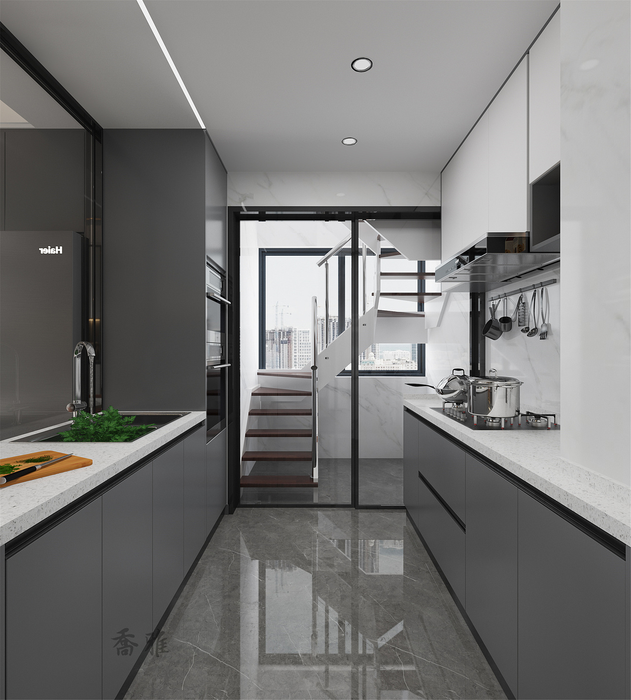 简洁大气的审美视野——现代黑白灰