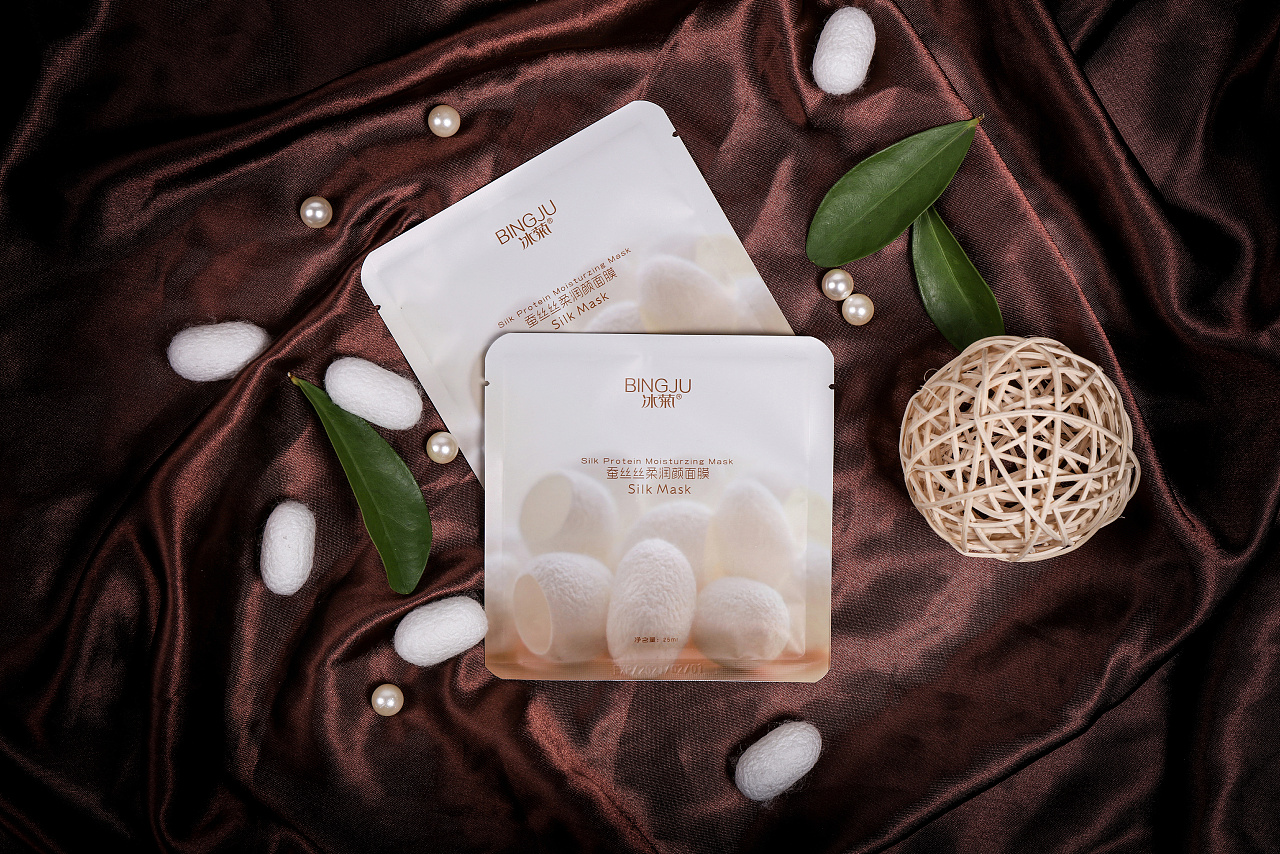 冰菊蚕丝面膜场景拍摄欣赏