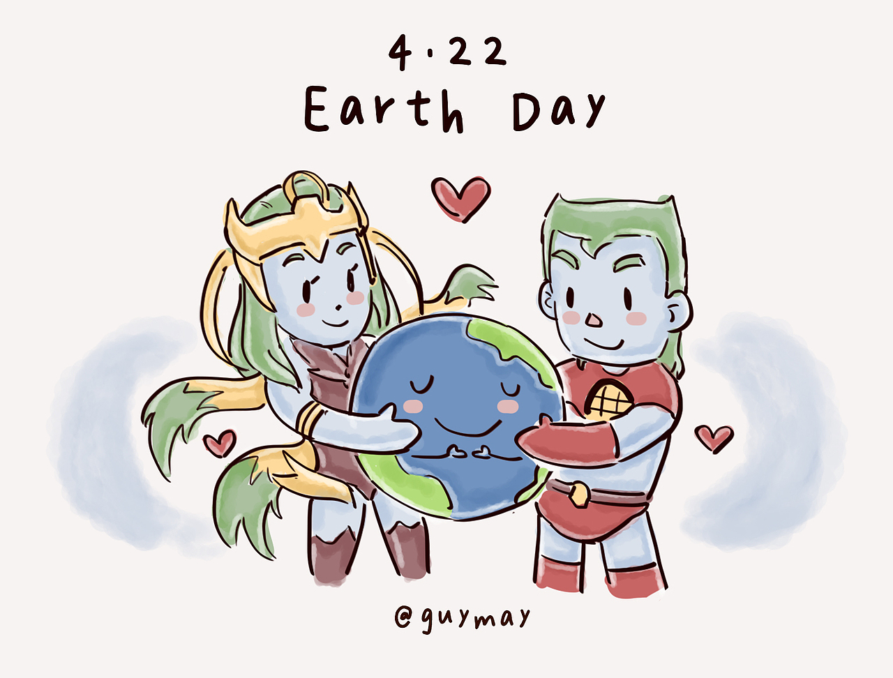 世界地球日 真人快打 地球超人 q版（图ZMjUyMjQ4MTQ0） - 艺术插画 - 站酷设计师Guymay原创素材 - 站酷ZCOOL