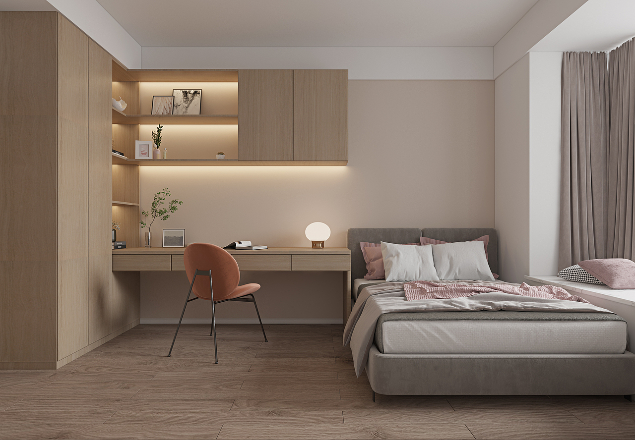 深圳装修:西海湾花园131㎡现代简约风设计,都市品味