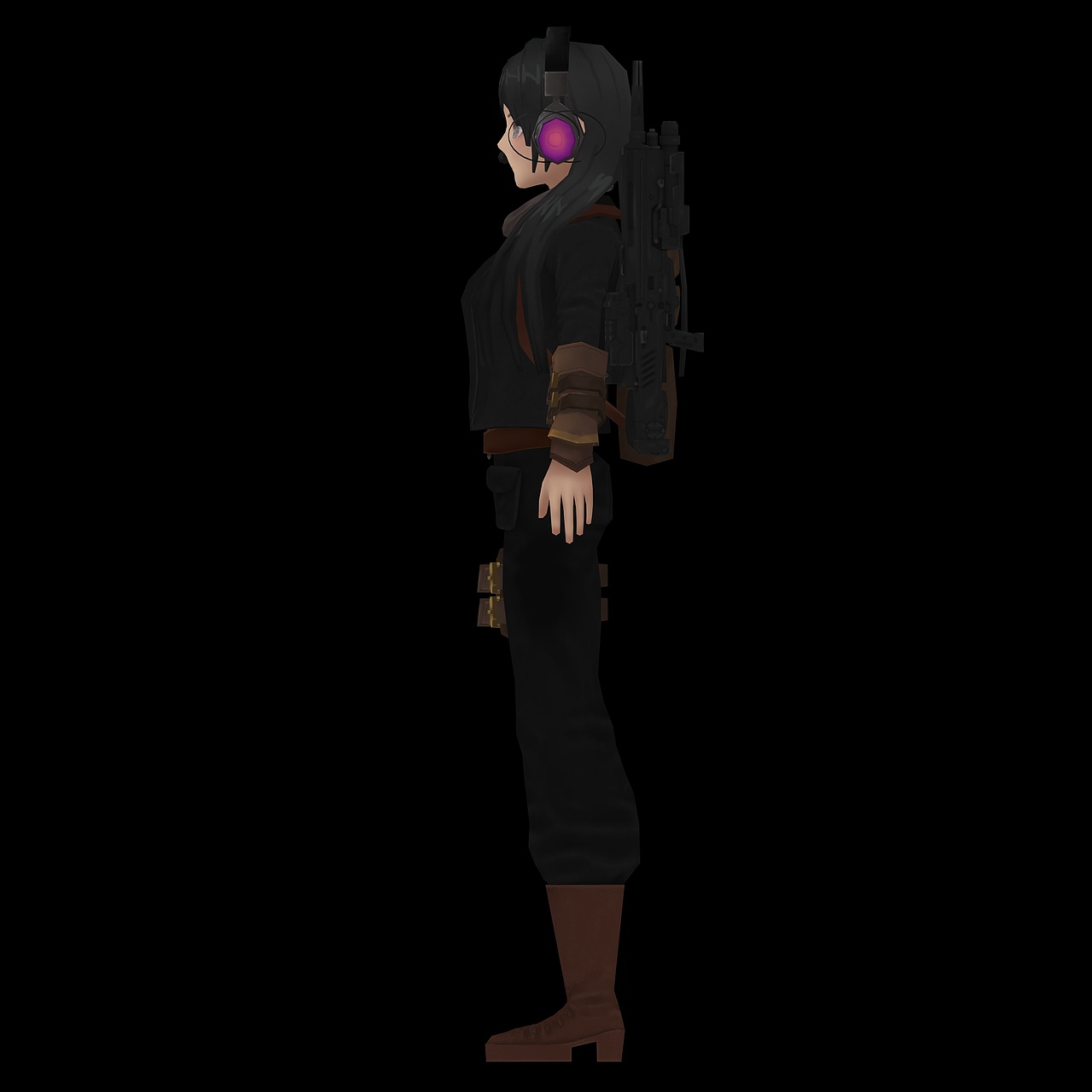 手绘 废土少女（图ZMzgwNzAyODI0） - 人物/生物 - 站酷设计师四月倾城原创素材 - 站酷ZCOOL