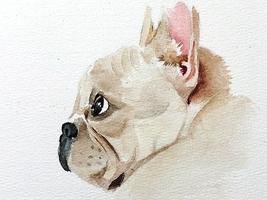 给一些小可爱画的水彩头像