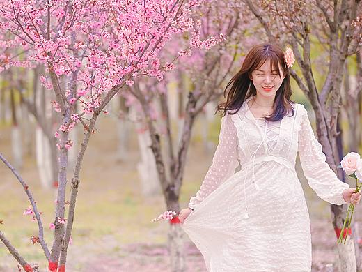 【摄影】春日花季少女写真-未闻花名 邂逅春光