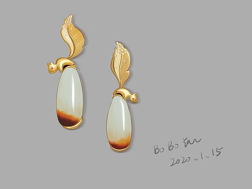 PS 手绘板 ipad绘画procreate高级珠宝设计手绘