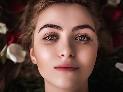 雀斑美女人像精修（个人主页-ZMzQ1MTM4Njg=） - 其他平面 - 站酷设计师qingiqing54原创素材 - 站酷ZCOOL