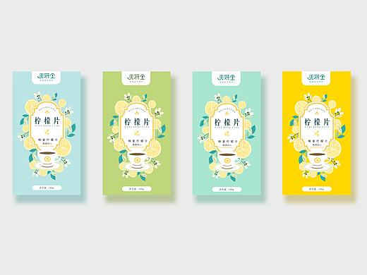 柠檬片包装设计 冻干蜂蜜柠檬片