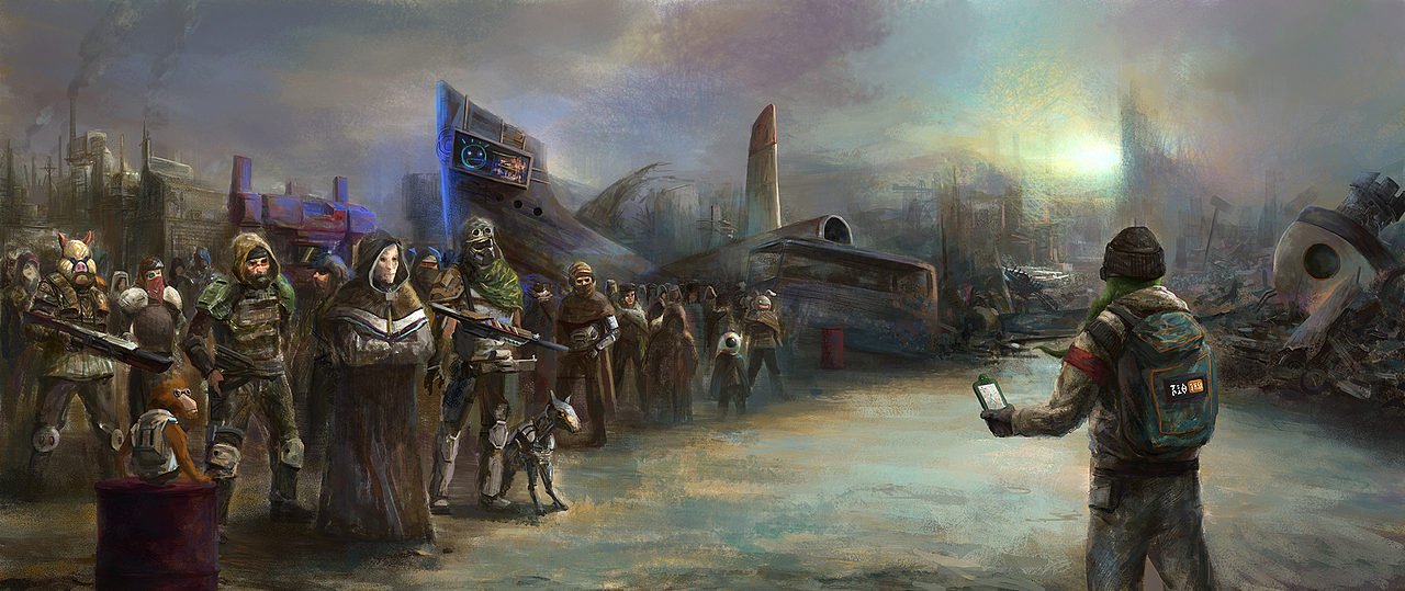 一个星际朋克的故事概念（图ZMjI4MTQwNzg0） - 概念设定 - 站酷设计师竹鹤威士忌原创素材 - 站酷ZCOOL