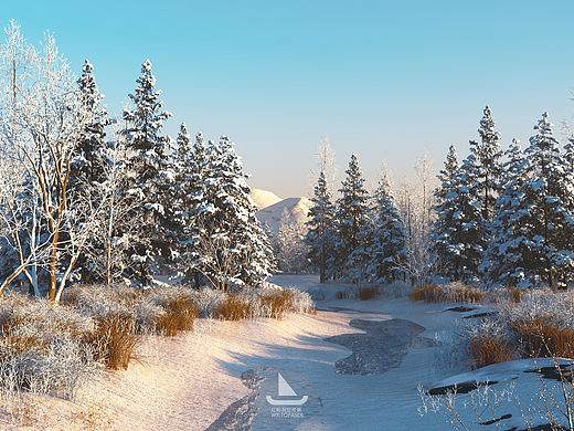 冰封雪域（个人主页-ZNTcyNDQ4OTI=） - 场景 - 站酷设计师船长有话说原创素材 - 站酷ZCOOL