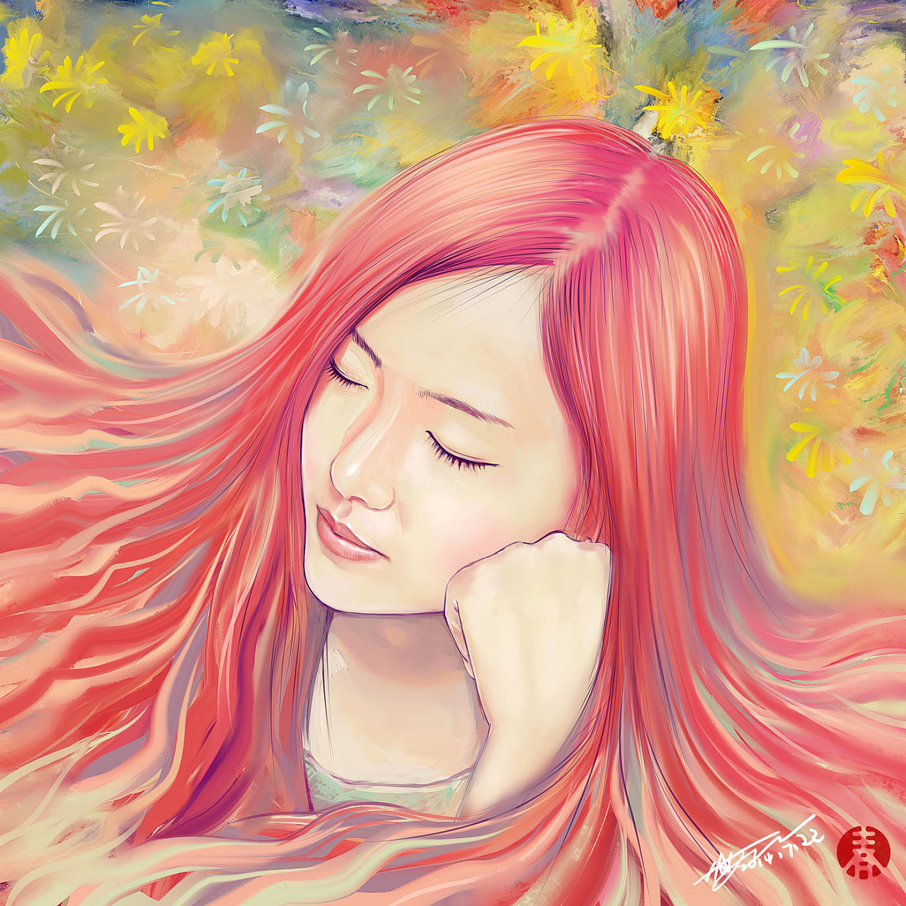 禁止个人用途                          使用painter ps sai完成