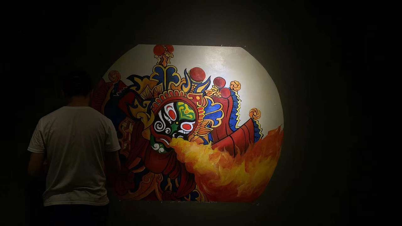 墙绘 广州墙绘 墙绘品牌 餐厅墙绘