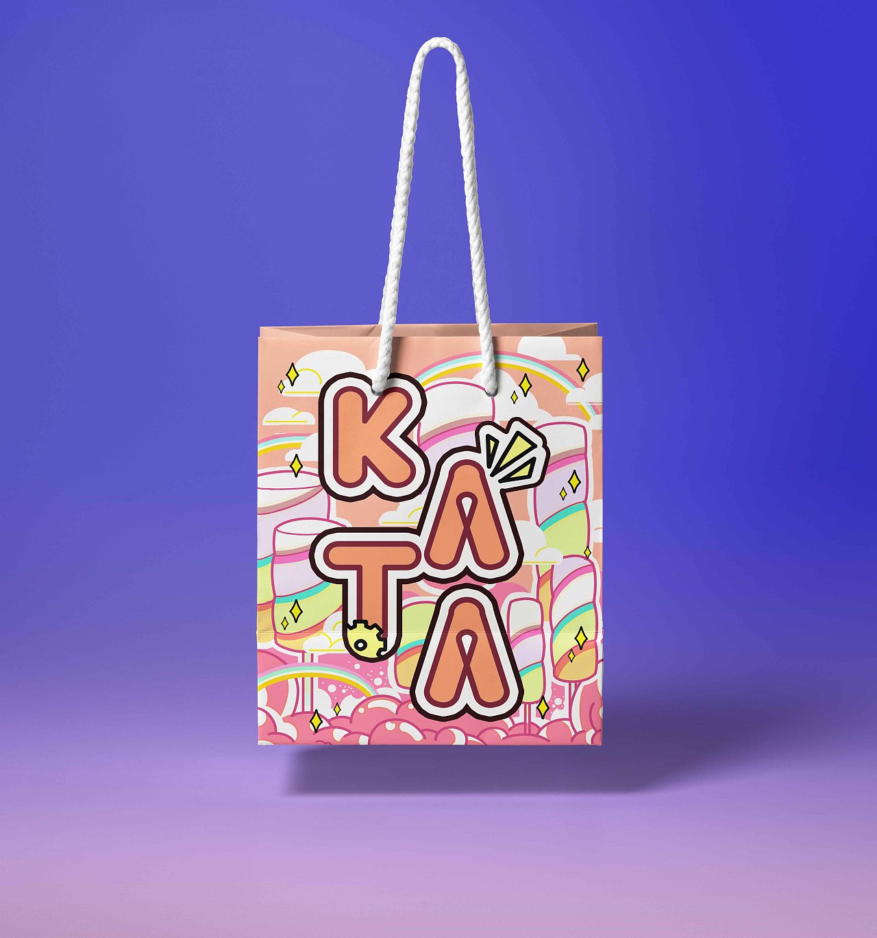 kata零食盲盒包装纸袋设计