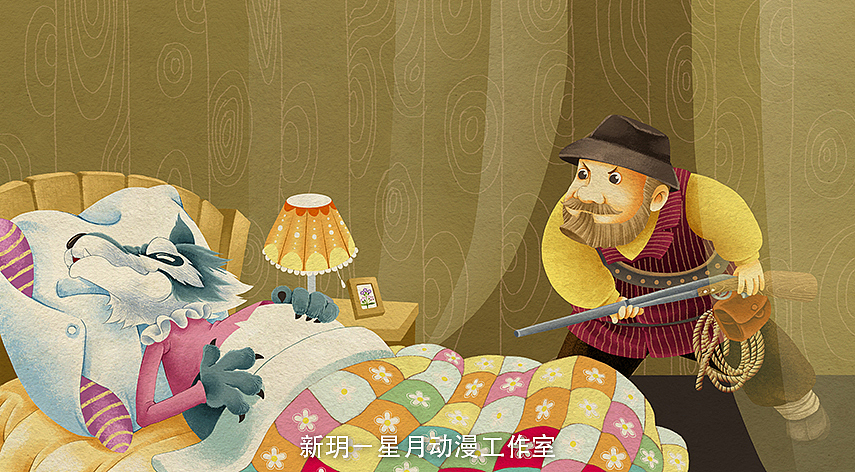 小红帽（图ZOTM5NTY4NzY=） - 儿童插画 - 站酷设计师风大一星月动漫原创素材 - 站酷ZCOOL