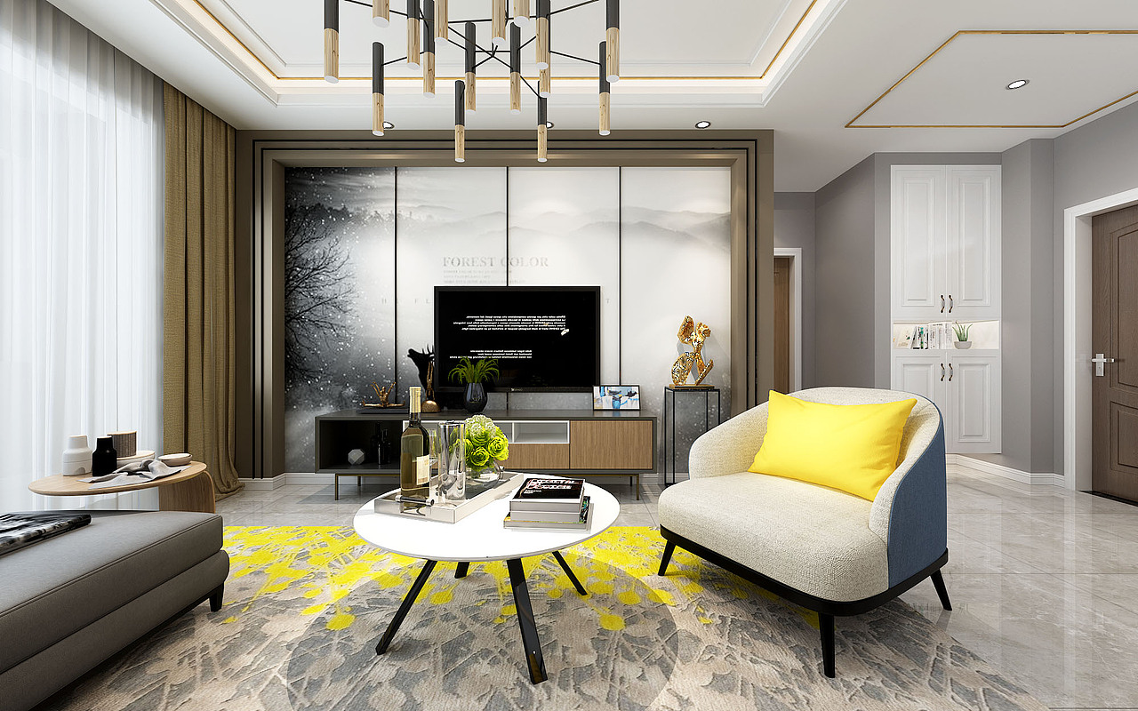 黑白灰（图ZMTI2MjY0NzUy） - 家装设计 - 站酷设计师1658376490原创素材 - 站酷ZCOOL