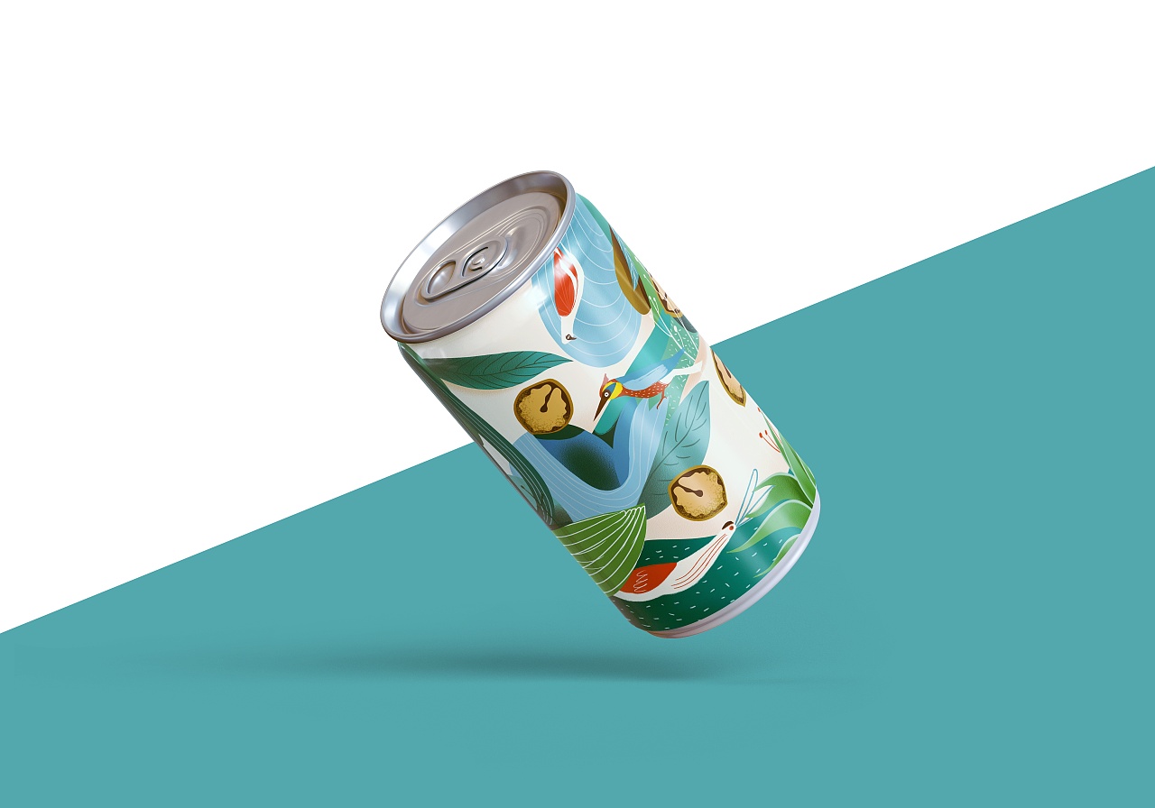 核桃产品-插画包装设计|平面|包装|狼耕创意设计 - 原创作品 - 站酷