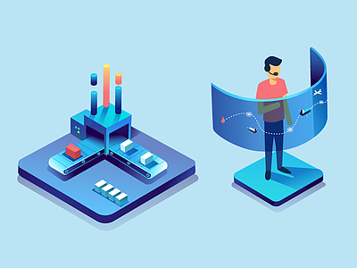 2.5D插画（图ZMTU3NDgxMTU2） - 创作习作 - 站酷设计师VimeVeer原创素材 - 站酷ZCOOL