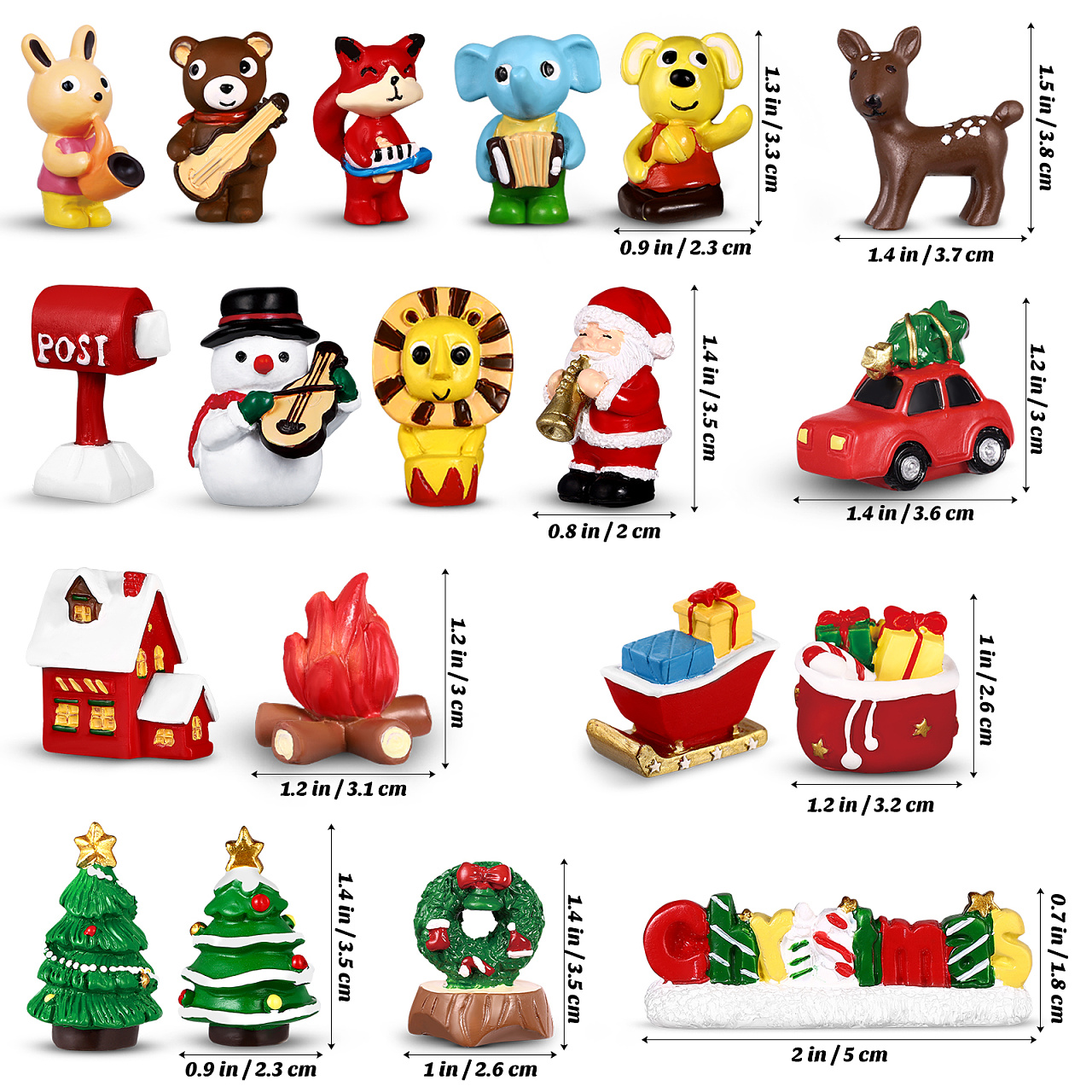 圣诞树脂小摆件|工业/产品|玩具|透尘埃 - 原创作品 - 站酷 (zcool)