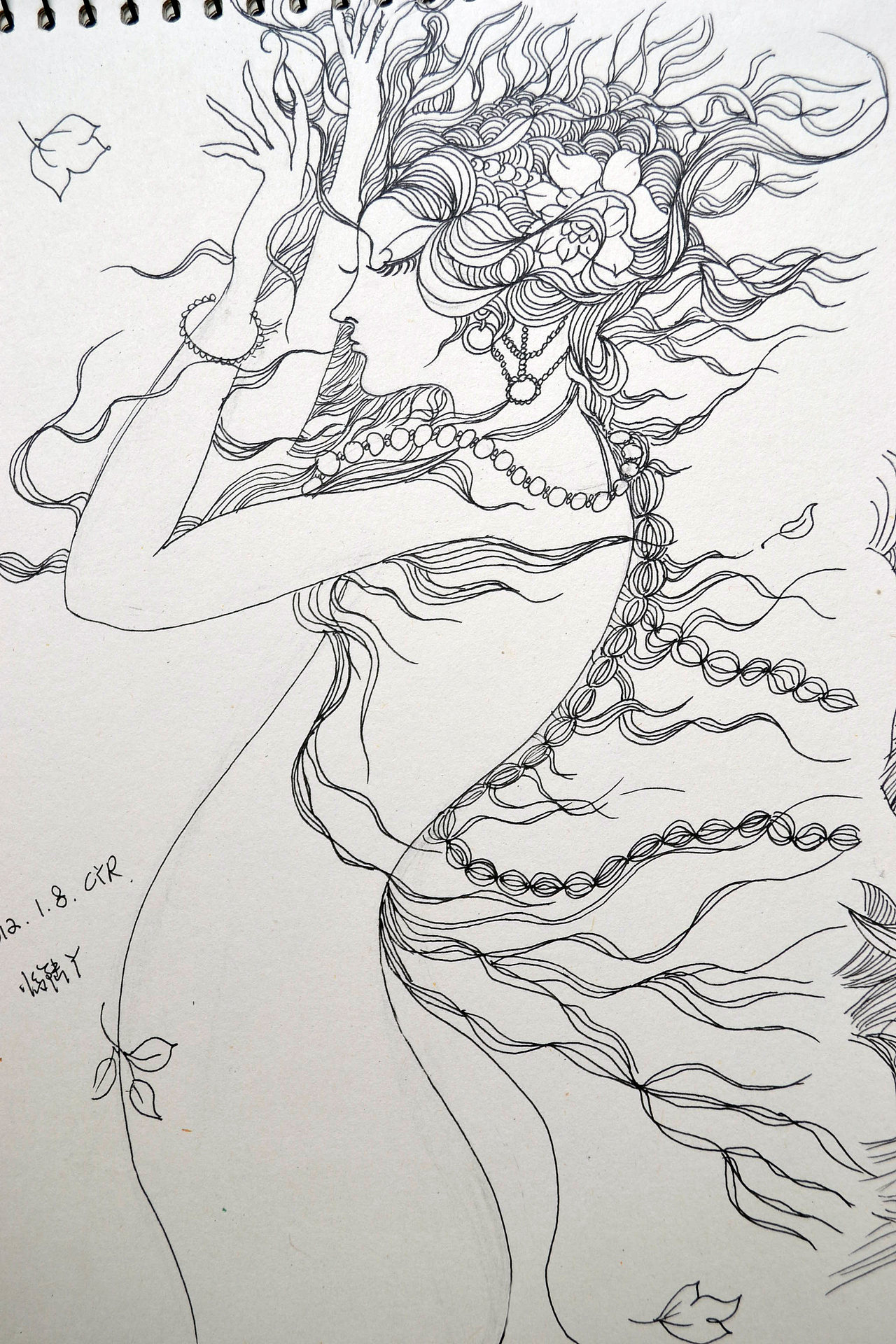 临摹小画（图ZMjYwNDcyMzY=） - 艺术插画 - 站酷设计师那是谁057原创素材 - 站酷ZCOOL