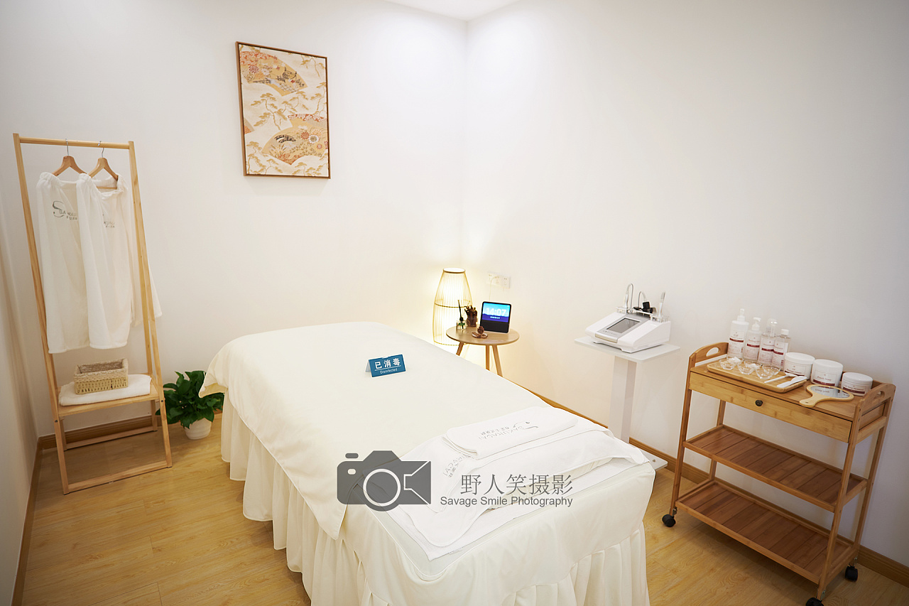日式美容院环境摄影 深圳南山门店宣传拍摄